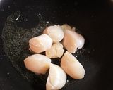 ウェイパーで簡単♪帆立とパクチーのパスタ作り方2写真