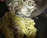 お鍋一つでキノコとじゃがいものチーズ焼き作り方7写真