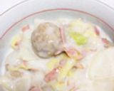 m白菜とベーコンの中華クリーム煮作り方34写真