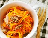 レンジで簡単☆ご飯のお供に・無限ごぼう。作り方9写真