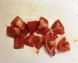 ほうれん草のトマトの豆腐グラタン作り方2写真