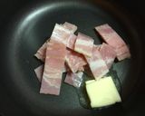 簡単＊かぼちゃとベーコンのミルク煮作り方2写真
