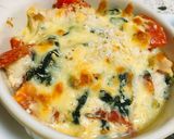 ほうれん草のトマトの豆腐グラタン作り方11写真
