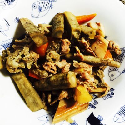 ヘルシオホットクックでごぼう煮 by チョコみさえ 【クックパッド