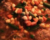 お米入りミートボールのスープ作り方7写真