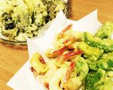 天ぷら粉で超簡単♡アボカド天と海老天♡作り方5写真
