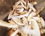 話題入り！簡単！白だし松茸ごはん作り方4写真