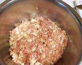 お好み焼き風ハンバーグ♫作り方2写真