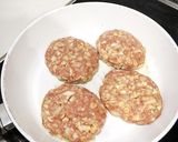 お好み焼き風ハンバーグ♫作り方3写真