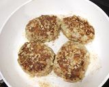 お好み焼き風ハンバーグ♫作り方4写真