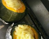 前の日のシチューをリメイク☆南瓜グラタン作り方5写真