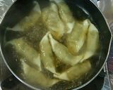 うどんスープde超簡単♡餃子スープ♪作り方2写真