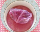 お花のような紫ロールキャベツ作り方10写真