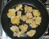 鶏もも肉といり卵の炒め物♪簡単夕食おかず作り方6写真