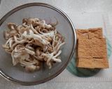 豚肉とはんぺんで簡単★びっくり富士山鍋作り方1写真
