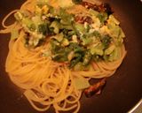 バリラ♡小松菜とニシン甘露煮の時短パスタ作り方6写真