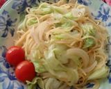 バリラ♡レタスとちりめん山椒の時短パスタ作り方7写真