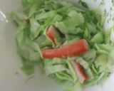 バリラ♡キャベツたっぷりねり梅味パスタ作り方4写真