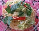 バリラ♡キャベツたっぷりねり梅味パスタ作り方5写真