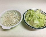 白菜ともやしのお浸し☆レンジで簡単作り方1写真