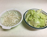 白菜ともやしのお浸し☆レンジで簡単作り方1写真