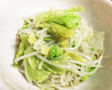 白菜ともやしのお浸し☆レンジで簡単作り方3写真