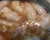 超簡単！ごま油香る餃子スープ作り方3写真