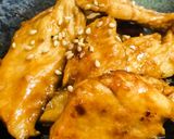 簡単15分✨生姜風味❤️むね肉の照り焼き作り方3写真