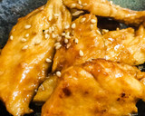 簡単15分✨生姜風味❤️むね肉の照り焼き作り方3写真
