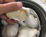 簡単☆ズボラの黒にんにく作り方4写真