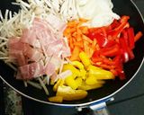 カラフル野菜炒め☆作り方1写真