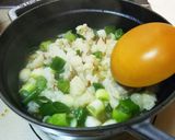 ぷるぷるホルモン♡シマ腸の塩煮込み作り方5写真