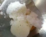 レンチン 便秘解消山芋の卵焼き作り方1写真