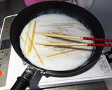 豆腐でつくる健康カルボナーラ作り方1写真