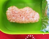 【お弁当】靴のオニギリ！作り方1写真