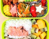 【お弁当】靴のオニギリ！作り方6写真