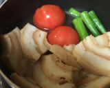 車麩とトマト、オクラの煮物作り方4写真