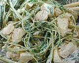 豆苗のジャガイモサラダ作り方3写真