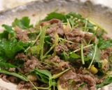 牛細切れ肉のおろしポン酢作り方2写真