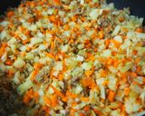 ルーで簡単！野菜がとろけるドライカレー♪作り方5写真