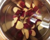 ♡サツマイモとさつま揚げの塩昆布バター♡作り方1写真