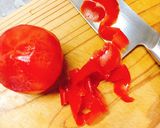 母の日アボカド生ハムトマトのローズサラダ作り方1写真
