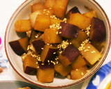 簡単☆優しい味付おかず☆さつま芋甘辛炒め作り方6写真