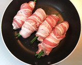 夢の共演！？豚肉とささみの肉肉巻き〜♪作り方5写真