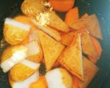 ☆仙台あぶら麩とササゲと天ぷらの含め煮作り方7写真