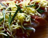 簡単豪華★生ハムのハッセルバックチキン作り方5写真