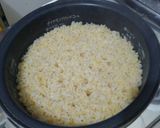 炊飯器で寝かせ玄米【四合】押し麦ver.作り方4写真