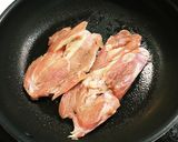 鶏肉のレモンソース パクチーとともに作り方2写真
