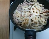豚ひき肉の豆板醤炒め作り方2写真