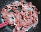 焼肉たれとマヨの炒め物作り方2写真